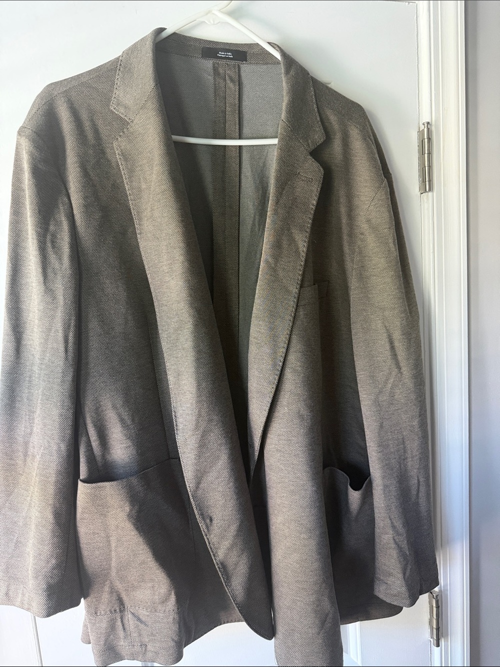 Nordstrom Brown Open-Front Sport Coat